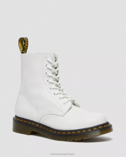 1460 Botas De Couro Pascal Virgínia Dr. Martens Feminino 686r68 Calçado Branco Virgínia