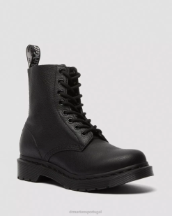 1460 Botas Pascal Mono Com Cadarço Dr. Martens Feminino 686r54 Calçado Preto Virgínia