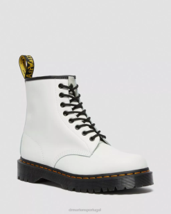 1460 Botas Plataforma De Couro Liso Bex Dr. Martens Feminino 686r183 Calçado Branco Liso
