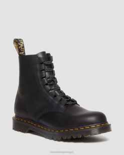 1460 Pascal Feito Na Inglaterra Botas Ghillie Dr. Martens Feminino 686r384 Calçado Preto Sechura & Atacama