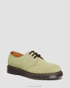 1461 Sapatos Oxford De Camurça Dr. Martens Unissex 686r319 Calçado Pale Olive E.h.suede