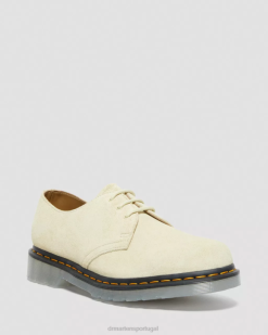 1461 Sapatos Oxford De Camurça Gelada Dr. Martens Unissex 686r330 Calçado Creme E.h.suede