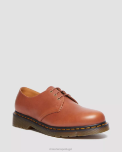 1461 Sapatos Oxford De Couro Carrara Dr. Martens Feminino 686r294 Calçado Sela Tan Carrara