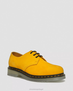 1461 Sapatos Oxford De Couro Manteiga Gelado Ii Dr. Martens Feminino 686r328 Calçado Amarelo Buttersoft Wp