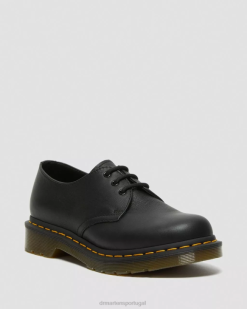 1461 Sapatos Oxford De Couro Virginia Dr. Martens Feminino 686r286 Calçado Preto Virgínia