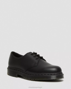 1461 Sapatos Oxford Mono Antiderrapantes Dr. Calçado Martens Unissex 686r306 Preto Industrial Integral