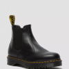 2976 Bex Botas Chelsea De Couro Liso Dr. Calçado Martens Feminino 686r30 Preto Liso