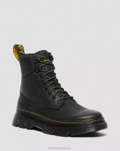 Botas Utilitárias De Couro Tarik Wyoming Dr. Martens Masculino 686r77 Calçado Preto Wyoming