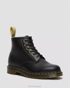 Botins Vegan 101 Felix Dr. Martens Feminino 686r97 Calçado Preto Felix Esfregar
