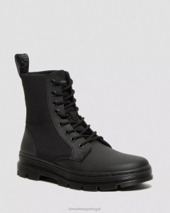 Pentes Ii Botas Casuais Poli Dr. Calçado Feminino Martens 686r204 Preto-preto Elemento E Poli Rip Stop