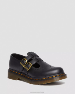 Sapatos Veganos 8065 Felix Mary Jane Dr. Martens Feminino 686r336 Calçado Preto Felix Esfregar